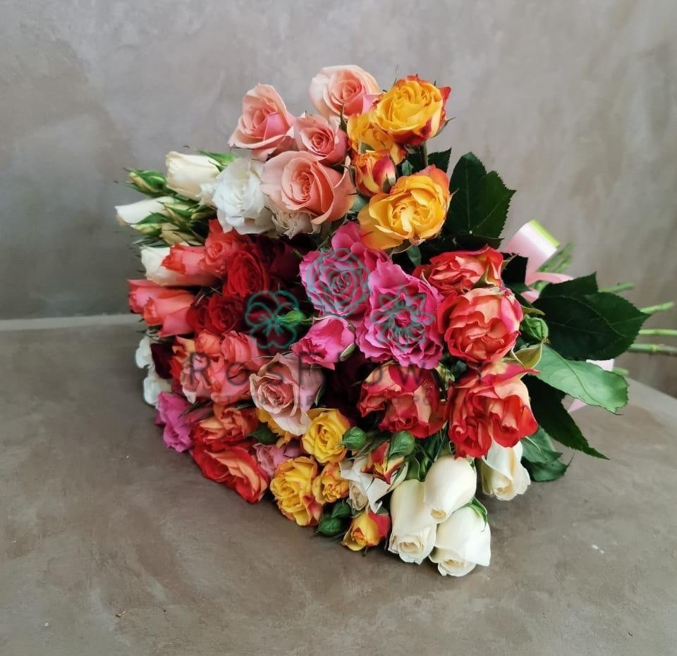 Букет цветов из: Розы в Курьяново