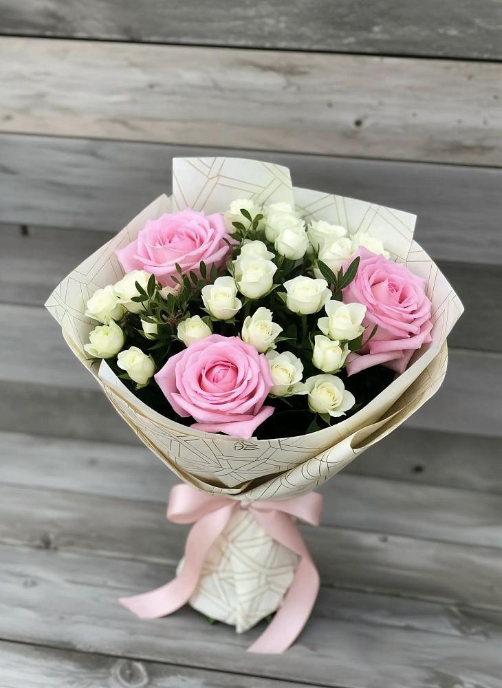 Букет цветов из: Розы в Курьяново