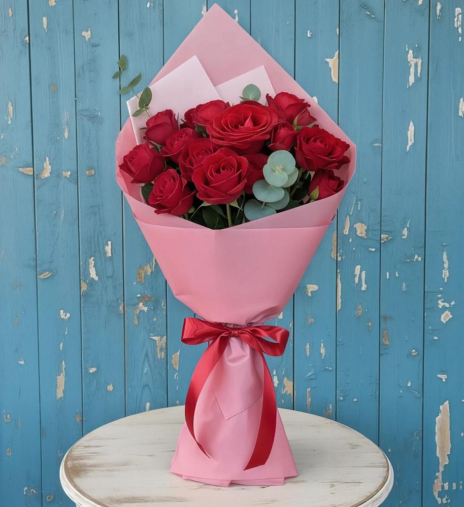 Букет цветов из: Розы в Курьяново