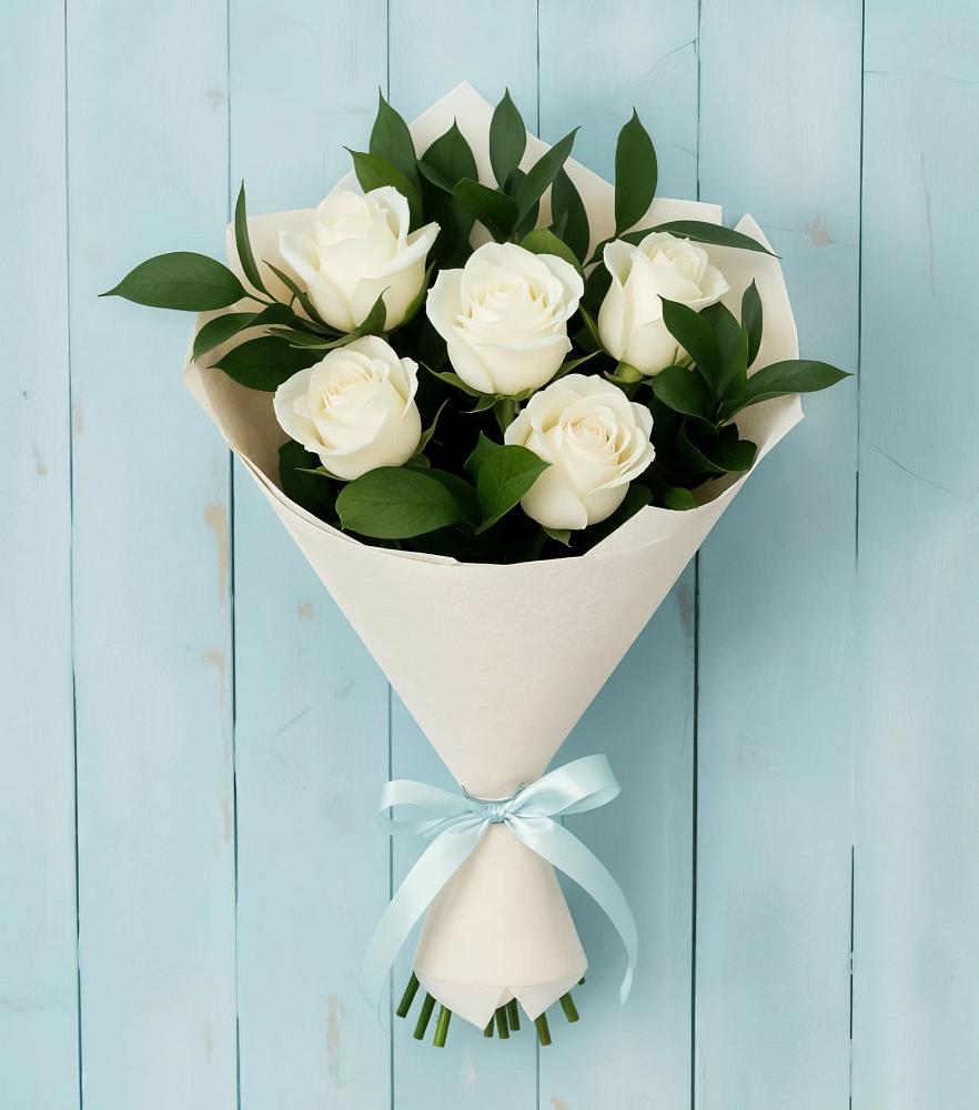 Букет цветов из: Розы в Курьяново