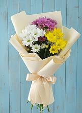Букет цветов из:  Хризантемы в Курьяново