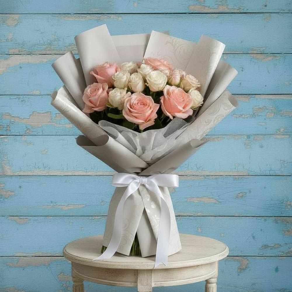 Букет цветов из: Розы в Курьяново