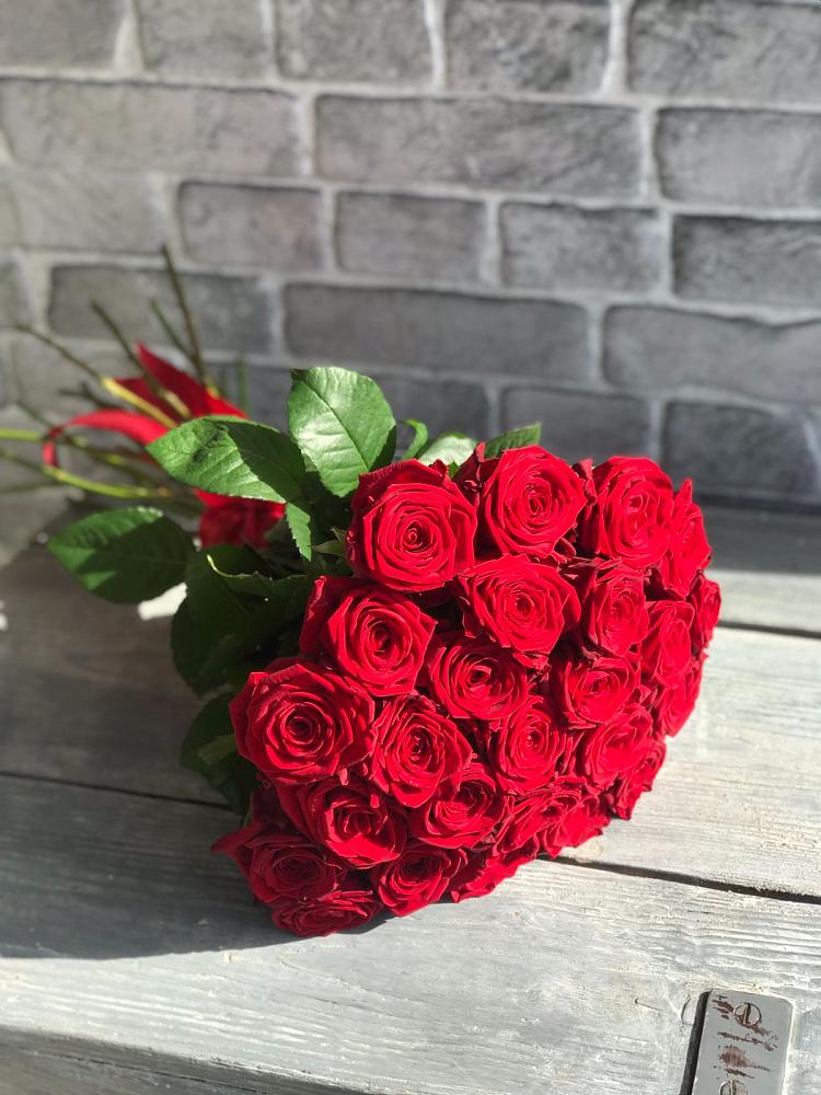 Букет Красные розы Фридом в Курьяново