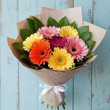 Букет цветов из:  Герберы в Курьяново