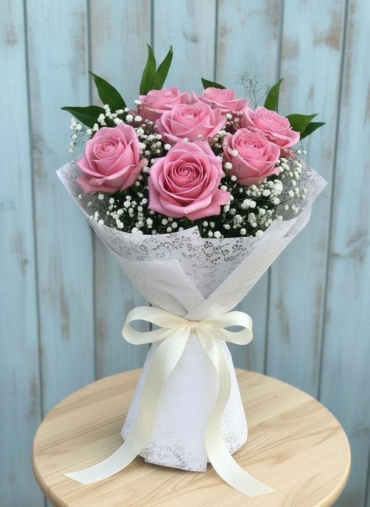 Букет цветов из: Розы в Курьяново