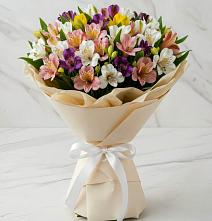 Букет цветов из:  Альстромерии в Курьяново