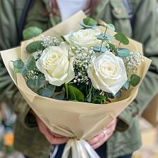 Букет Нежные грёзы в Курьяново Букет цветов из: Розы в Курьяново