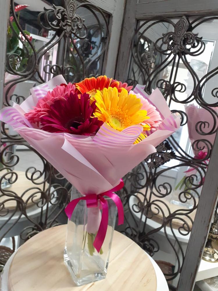 Букет цветов из: Герберы в Курьяново