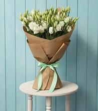 Букет цветов из:  Лизиантусы в Курьяново