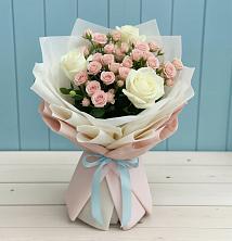 Букет цветов из:  Розы в Курьяново