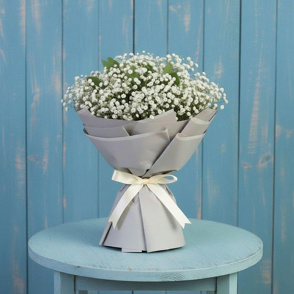 Букет цветов из: Гипсофила в Курьяново