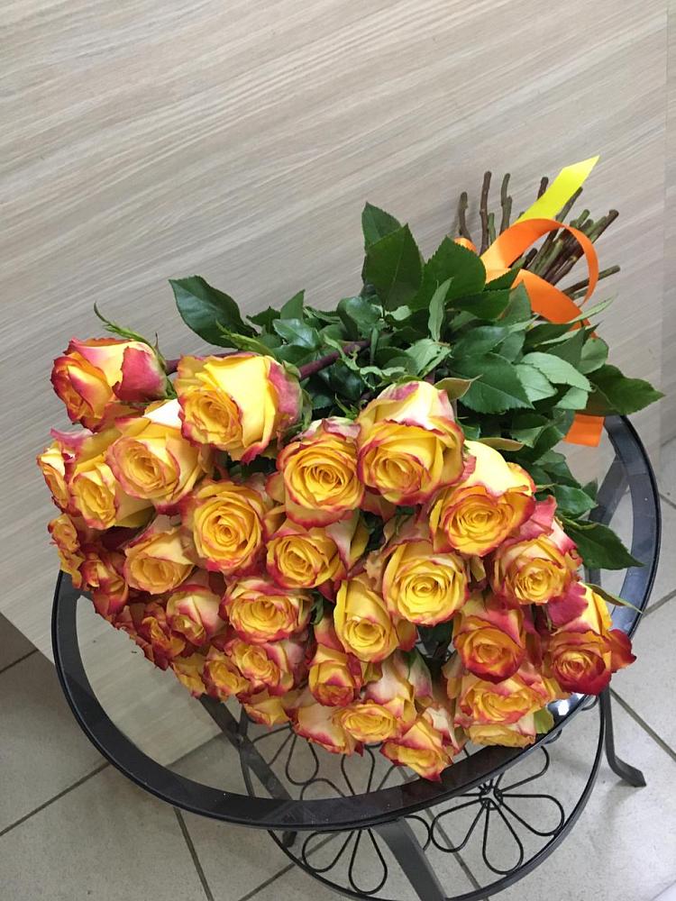 Букет Желтые розы в Курьяново