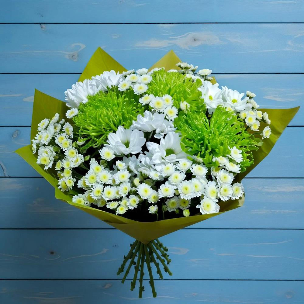 Букет цветов из: Хризантемы в Курьяново