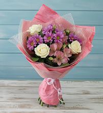 Букет цветов из:  Герберы в Курьяново