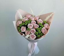 Букет цветов из:  Розы и Хризантемы в Курьяново