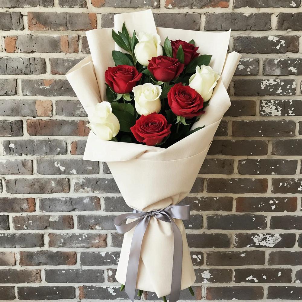 Букет цветов из: Розы в Курьяново