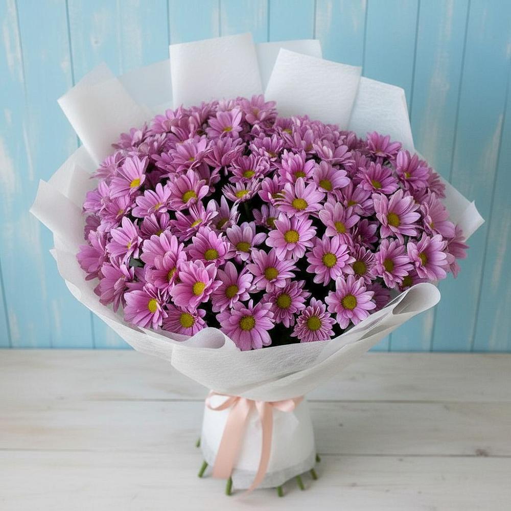 Букет цветов из: Хризантемы в Курьяново