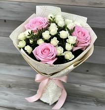 Букет цветов из:  Розы в Курьяново