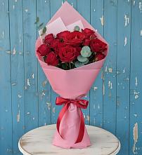 Букет цветов из:  Розы в Курьяново