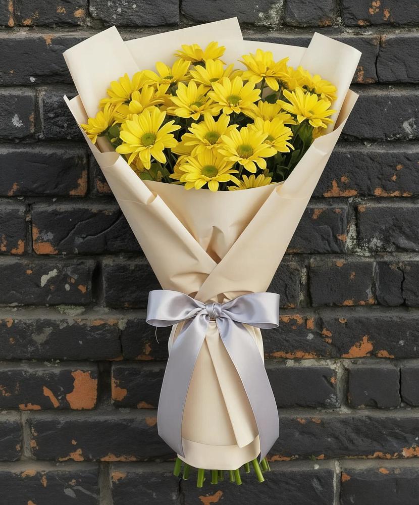 Букет цветов из: Хризантемы в Курьяново