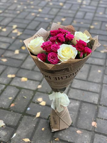 Букет цветов из: Розы в Курьяново