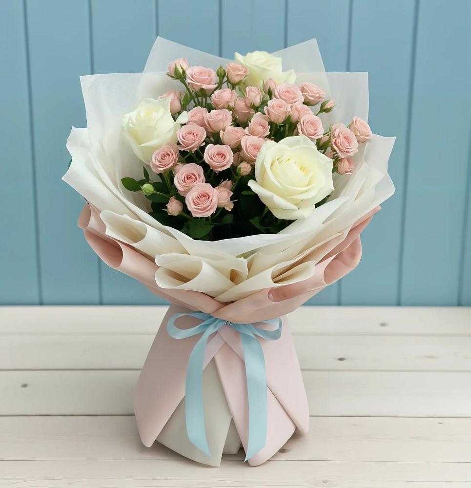 Букет цветов из: Розы в Курьяново