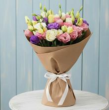 Букет цветов из:  Лизиантусы в Курьяново