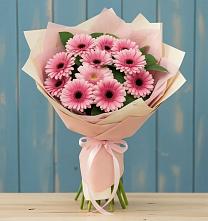 Букет цветов из:  Герберы в Курьяново