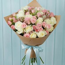 Букет цветов из:  Розы в Курьяново