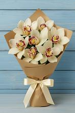 Букет цветов из:  Орхидеи и Розы в Курьяново