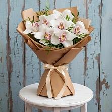 Букет цветов из:  Орхидеи и Розы в Курьяново